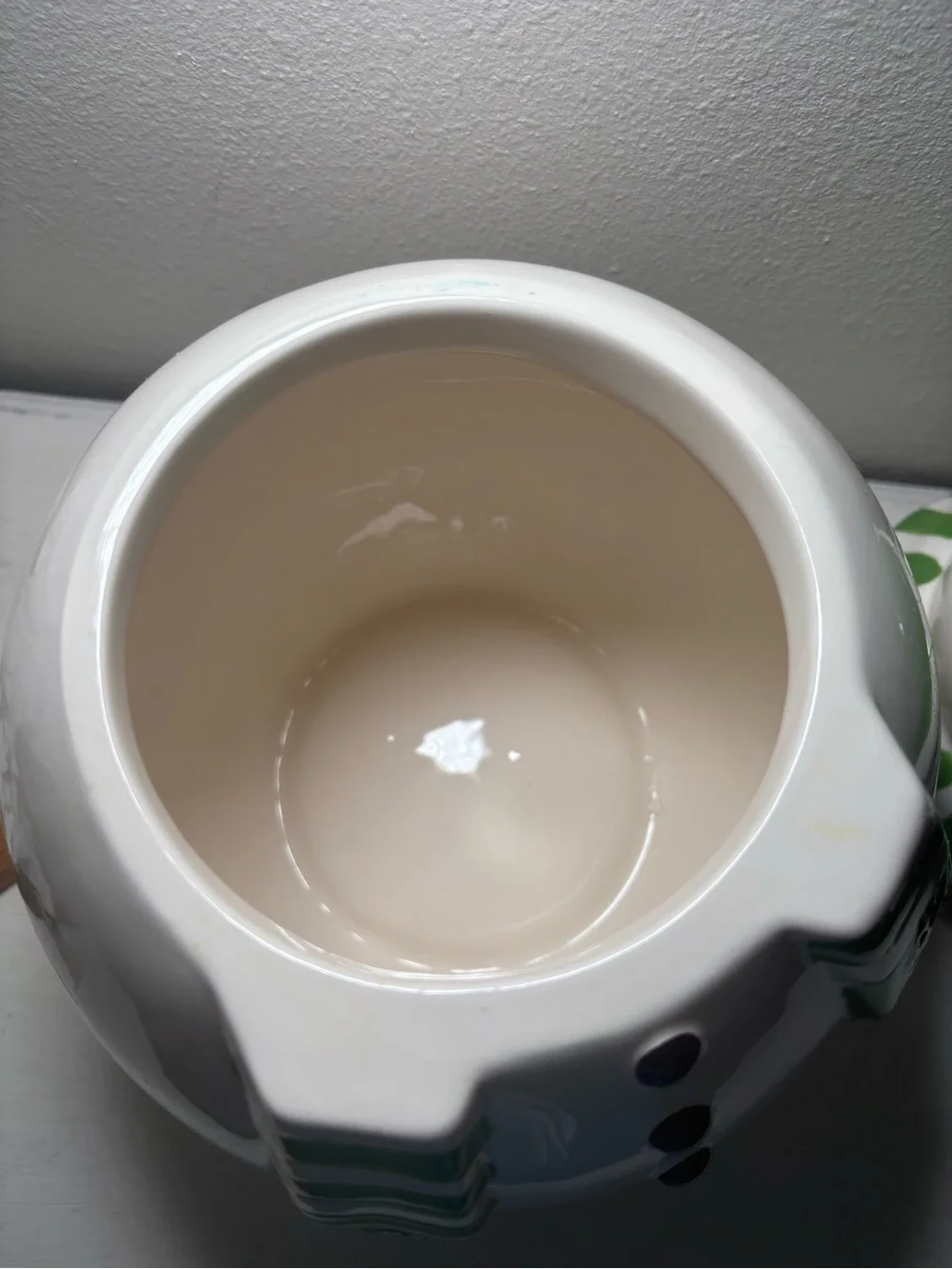CIB Ceramic Snowman Cookie Jar